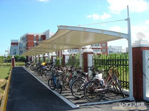 膜結構車棚與自行車停車棚有哪些共同特點